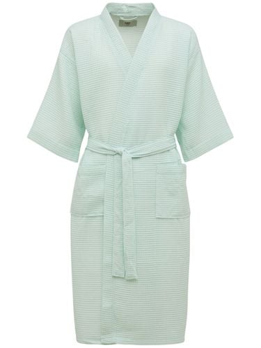 Waffle Cotton Blend Bathrobe - HAY - Modalova