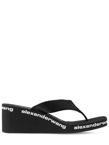 Mm Aw Nylon Thong Wedges - ALEXANDER WANG - Modalova