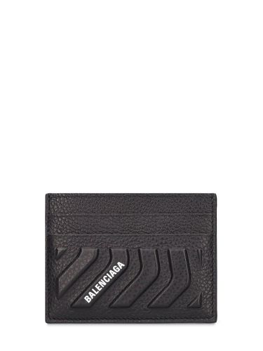 Car Embossed Leather Card Holder - BALENCIAGA - Modalova