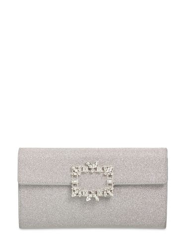 Clutch Con Hebilla De Cristales - ROGER VIVIER - Modalova