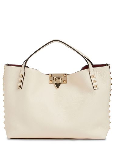 Borsa Piccola Rockstud In Pelle - VALENTINO GARAVANI - Modalova