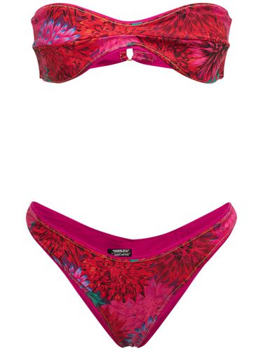 Katia Printed Bandeau Bikini Set - REINA OLGA - Modalova