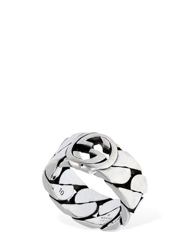 Ring "interlocking G" - GUCCI - Modalova