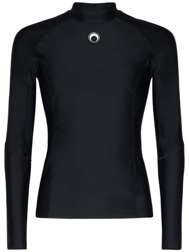 Moon Recycled Nylon Training Top - MARINE SERRE - Modalova