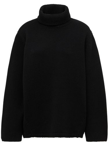 Wool & Cashmere Turtleneck Sweater - TOTEME - Modalova