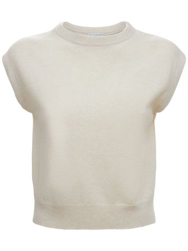 Cashmere Knit Vest - BRUNELLO CUCINELLI - Modalova