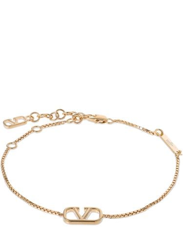 V Logo Chain Bracelet - VALENTINO GARAVANI - Modalova