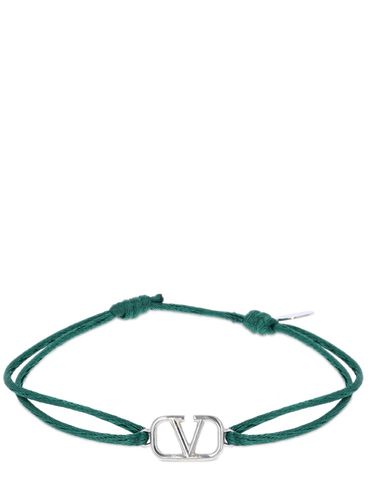 Pulsera Ajustable Con Logo V - VALENTINO GARAVANI - Modalova