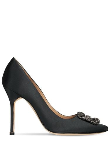 Mm Hangisi Satin Pumps - MANOLO BLAHNIK - Modalova