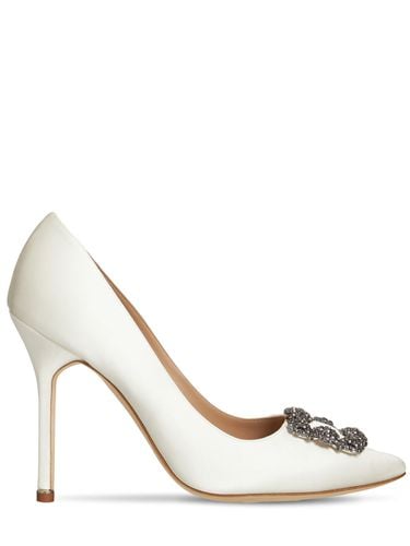 Mm Hangisi Satin Pumps - MANOLO BLAHNIK - Modalova