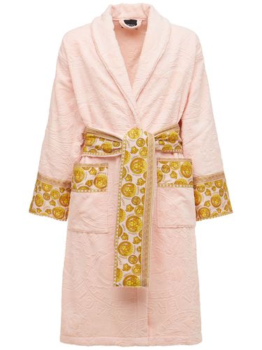 Medusa Cotton Bathrobe - VERSACE - Modalova