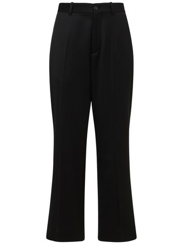 Cropped Wool Pants - BALENCIAGA - Modalova