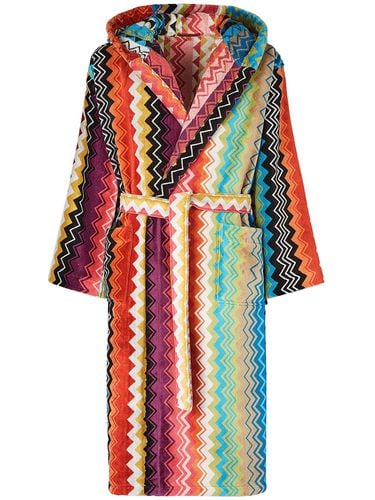 Giacomo Cotton Bathrobe - MISSONI HOME - Modalova