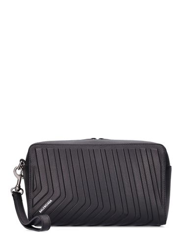 Car Embossed Leather Toiletry Bag - BALENCIAGA - Modalova