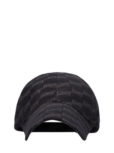 Bb Logo Printed Cotton Cap - BALENCIAGA - Modalova