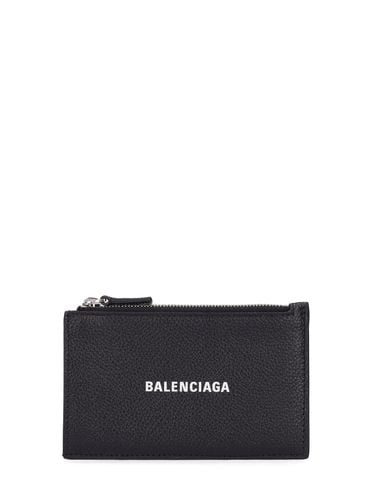 Brieftasche Aus Leder Mit Logo - BALENCIAGA - Modalova