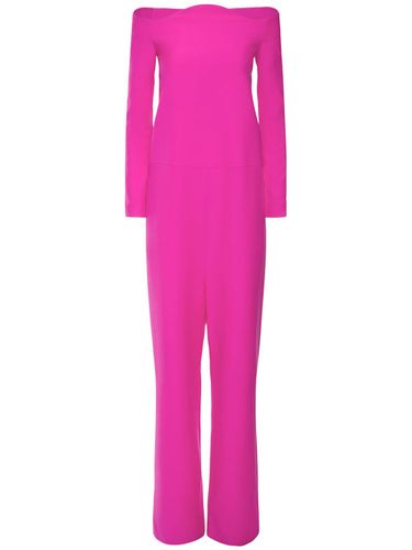 Wool & Silk Crepe Couture Jumpsuit - VALENTINO - Modalova