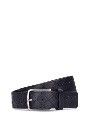 Cintura In Pelle Intrecciato - BOTTEGA VENETA - Modalova