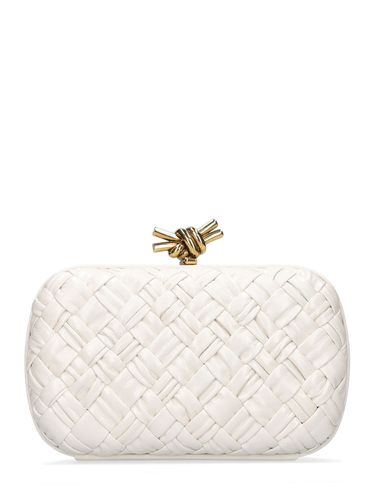 Knot Leather Clutch - BOTTEGA VENETA - Modalova