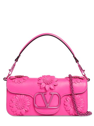 Loco Flower Leather Shoulder Bag - VALENTINO GARAVANI - Modalova