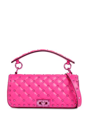 Small Rockstud Leather Shoulder Bag - VALENTINO GARAVANI - Modalova