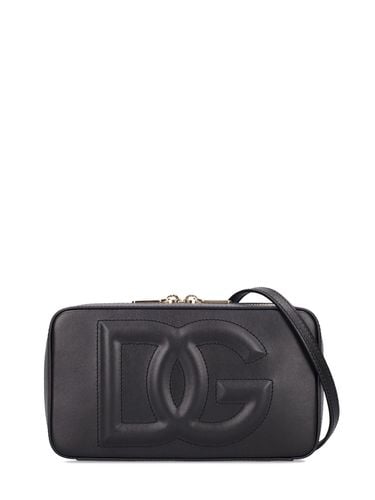 Logo Leather Camera Bag - DOLCE & GABBANA - Modalova