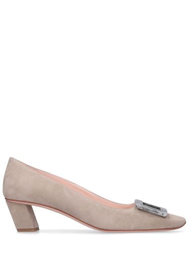 Mm Belle Vivier Suede Pumps - ROGER VIVIER - Modalova