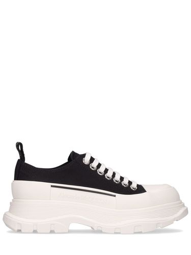 Mm Cotton Lace-up Shoes - ALEXANDER MCQUEEN - Modalova