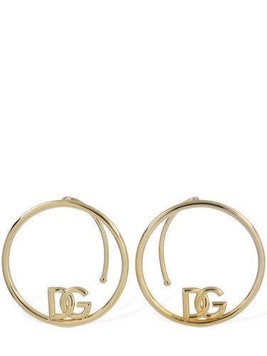 Dg Ear Cuff Earrings - DOLCE & GABBANA - Modalova