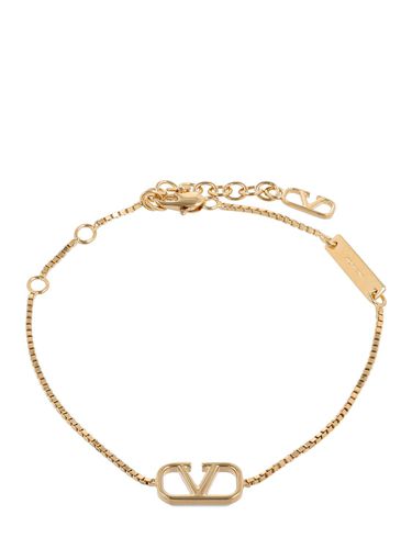 V Logo Chain Bracelet - VALENTINO GARAVANI - Modalova