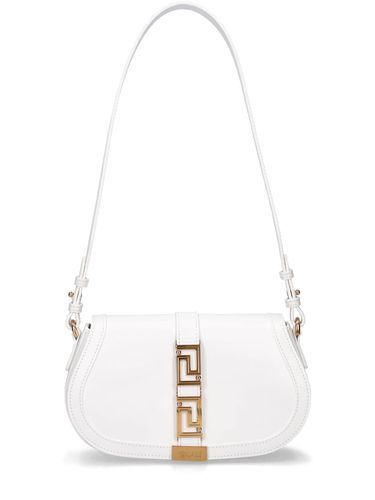 Small Greca Goddess Leather Shoulder Bag - VERSACE - Modalova