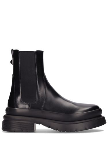 Roman Stud Leather Chelsea Boots - VALENTINO GARAVANI - Modalova