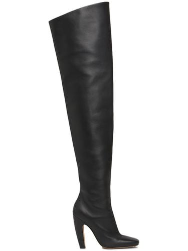 Mm Canalazzo Thigh-high Leather Boots - BOTTEGA VENETA - Modalova