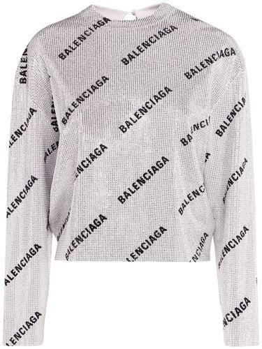 Pullover Mit Logo - BALENCIAGA - Modalova