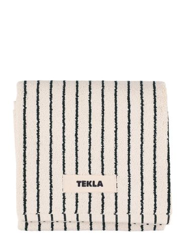 Racing Green Bath Mat - TEKLA - Modalova