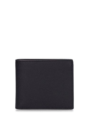 Logo Grainy Leather Billfold Wallet - MAISON MARGIELA - Modalova