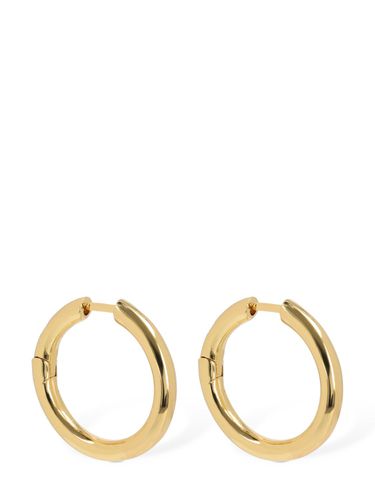 Eva Small Hoop Earrings - FEDERICA TOSI - Modalova