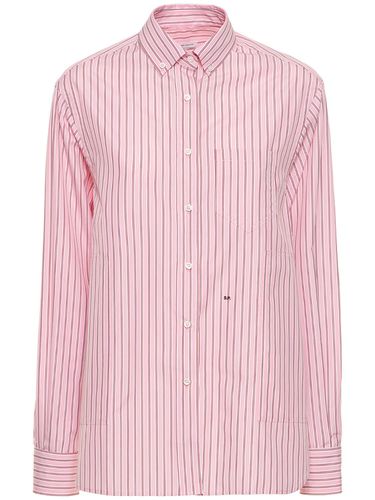 William Cotton Poplin Shirt - SAKS POTTS - Modalova