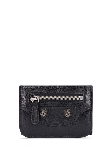 Le Cagole Mini Leather Wallet - BALENCIAGA - Modalova