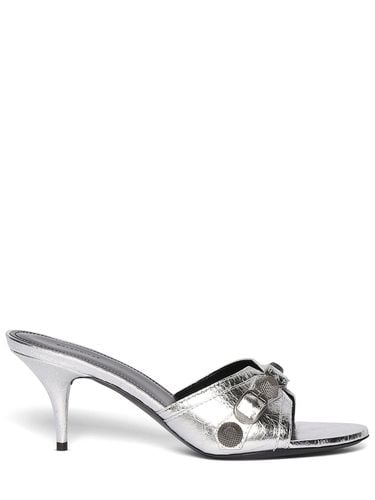 Mm Cagole Leather Mule Sandals - BALENCIAGA - Modalova