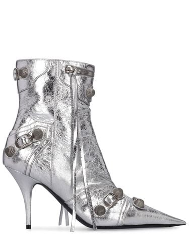 Mm Cagole Leather Ankle Boots - BALENCIAGA - Modalova