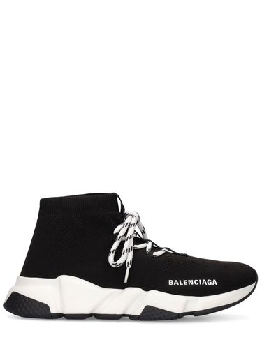 Mm Speed Knit Lace-up Sneakers - BALENCIAGA - Modalova