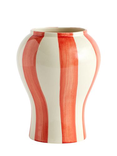 Kleine, Gestreifte Vase „sobremesa“ - HAY - Modalova