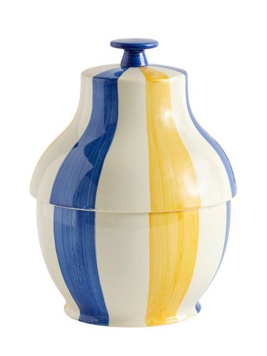 Sobremesa Striped Cookie Jar - HAY - Modalova