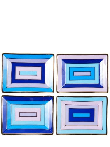 Set Of 4 Petite Scala Trays - JONATHAN ADLER - Modalova