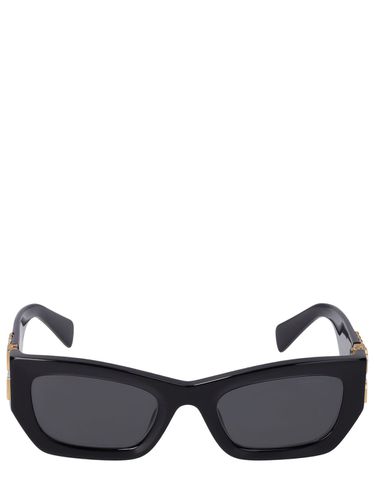 Squared Acetate Sunglasses - MIU MIU - Modalova