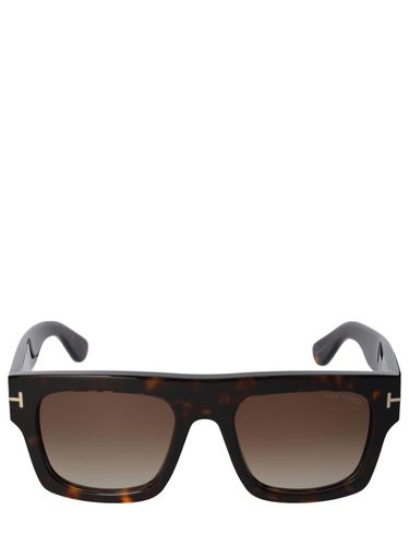 Eckige Sonnenbrille Aus Eco-acetat "fausto“ - TOM FORD - Modalova