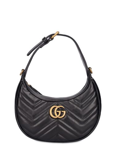 Mini Gg Marmont Leather Bag - GUCCI - Modalova