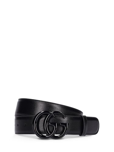 Cm Gg Marmont Leather Belt - GUCCI - Modalova