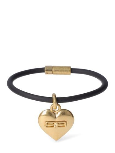 Bb Icon Heart Brass Bracelet - BALENCIAGA - Modalova